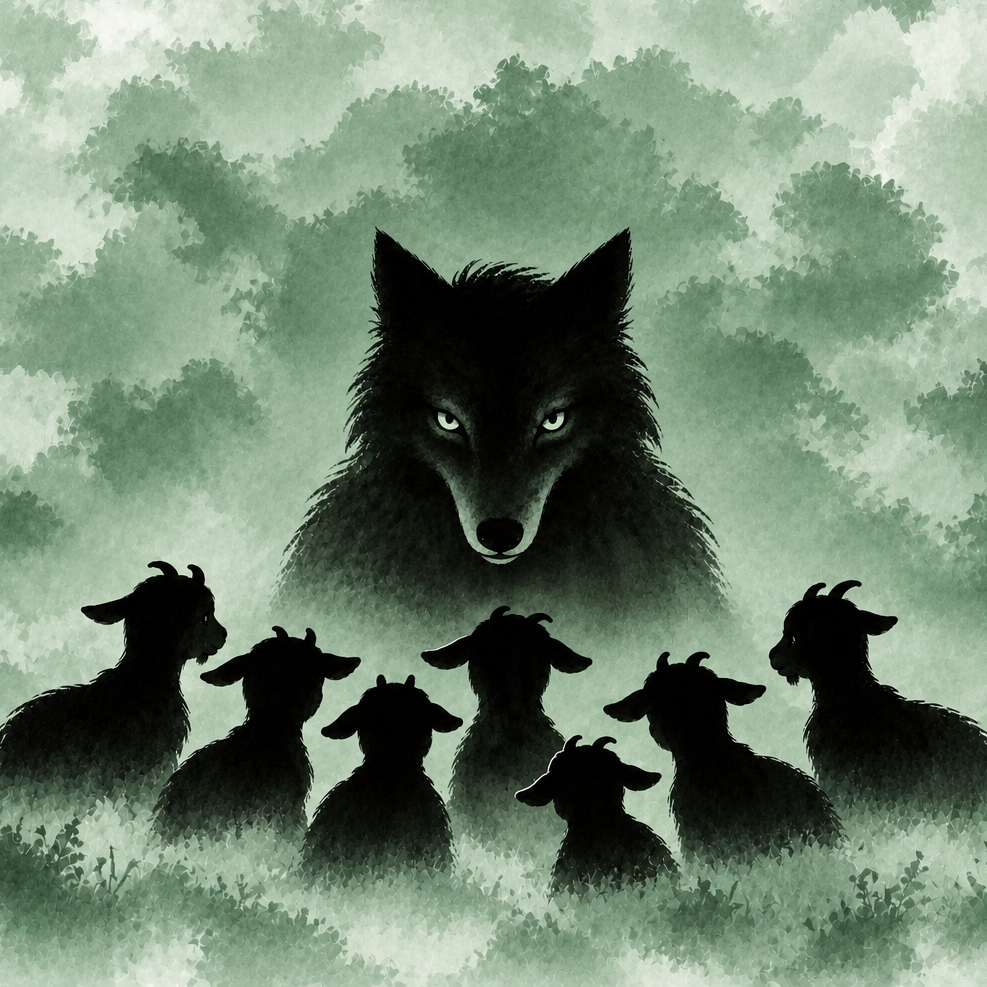 Der Wolf und die 7 Geißlein